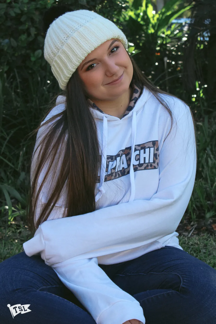 Alpha Chi Omega Leopard Hoodie