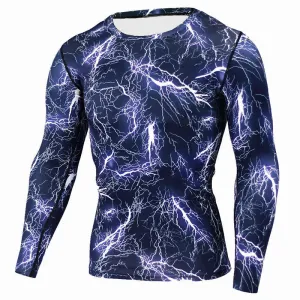 ARMY CAMOUFLAGE Compression Shirt for Men (Long Sleeve)