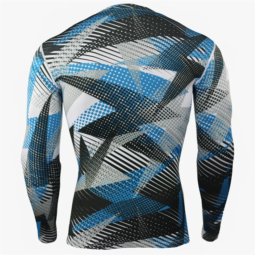 ARMY CAMOUFLAGE Compression Shirt for Men (Long Sleeve)