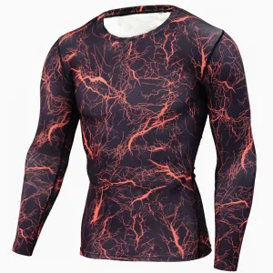 ARMY CAMOUFLAGE Compression Shirt for Men (Long Sleeve)