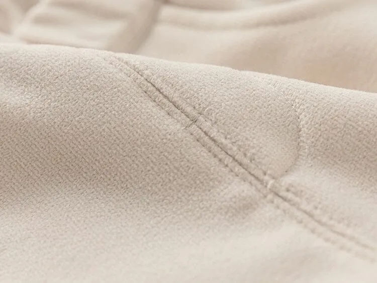 Aurora Lace Trim Winter Plush Pants