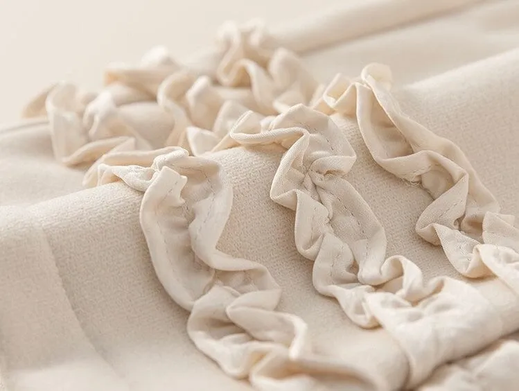 Aurora Lace Trim Winter Plush Pants