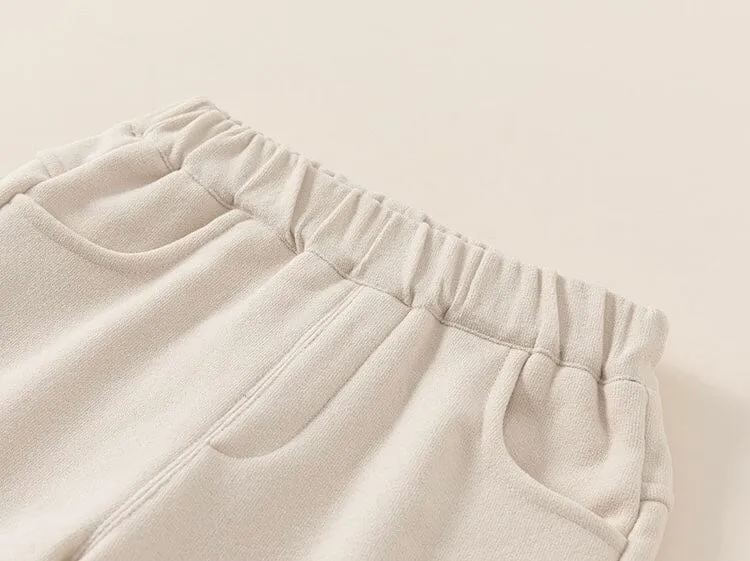 Aurora Lace Trim Winter Plush Pants