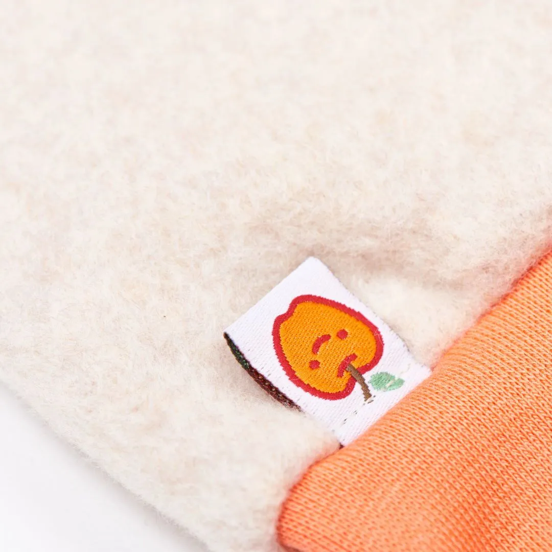 Baby pants "Fleece Nude Marl/Apricot"