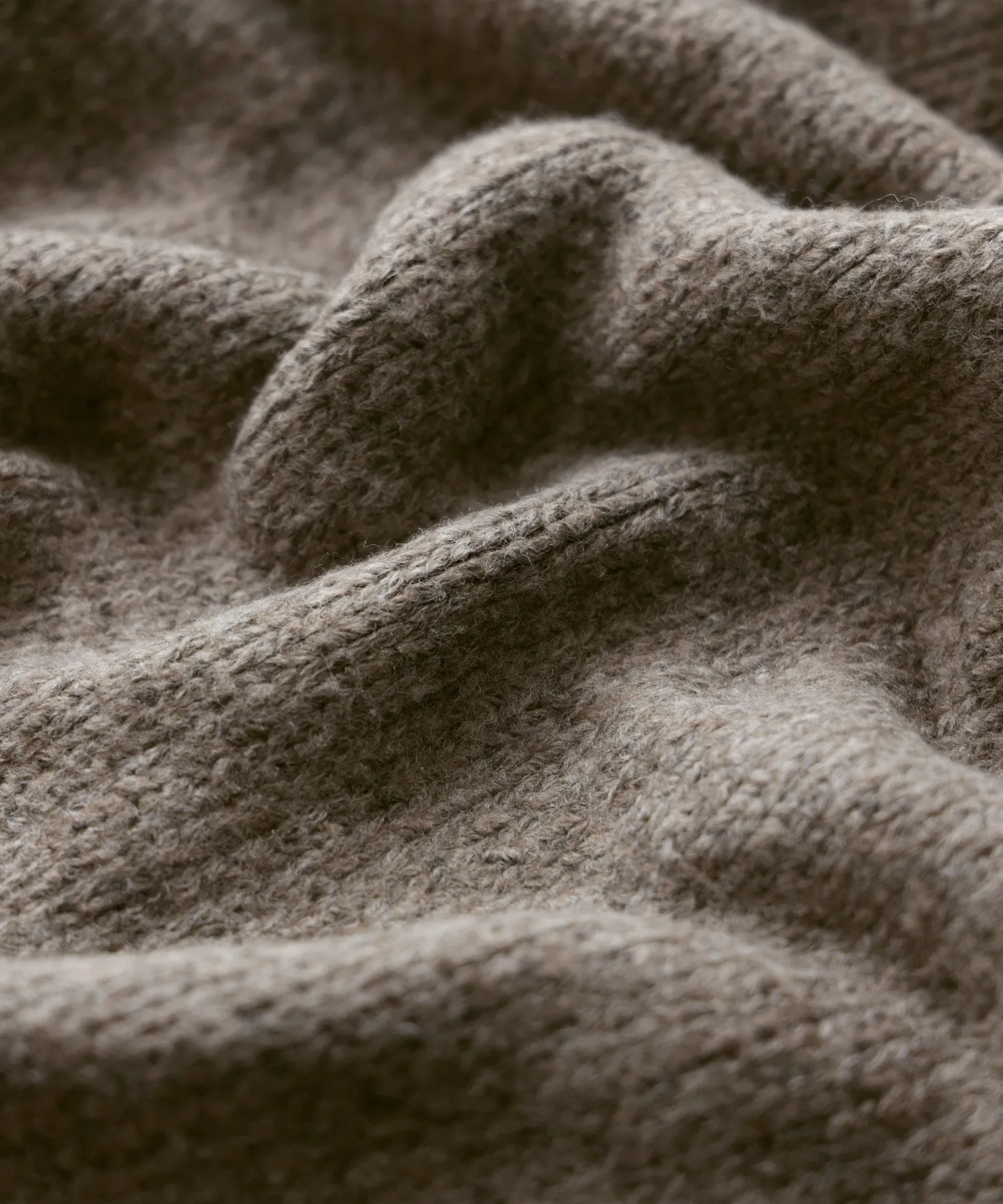 Cable Knit Turtleneck Vest