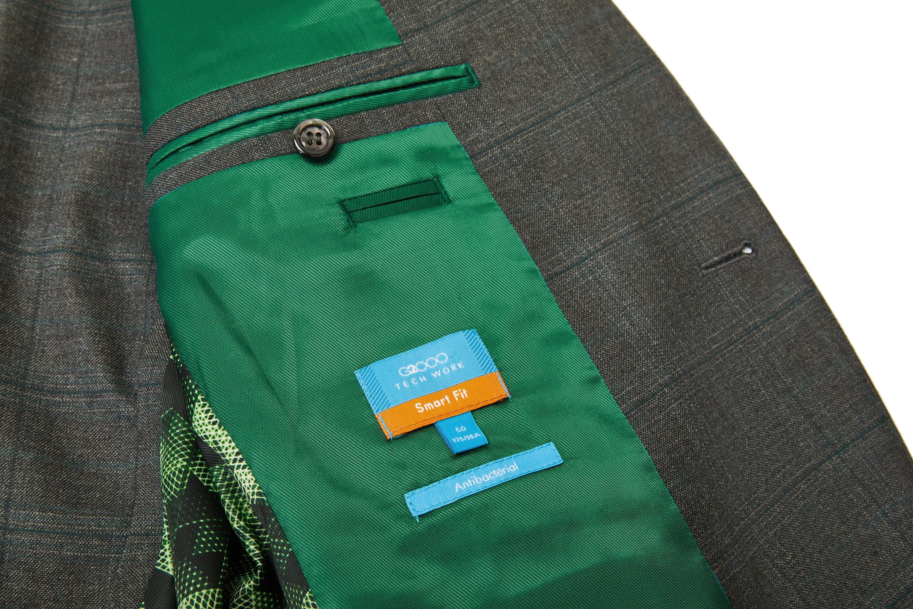 Check Multi Way Stretch Suit