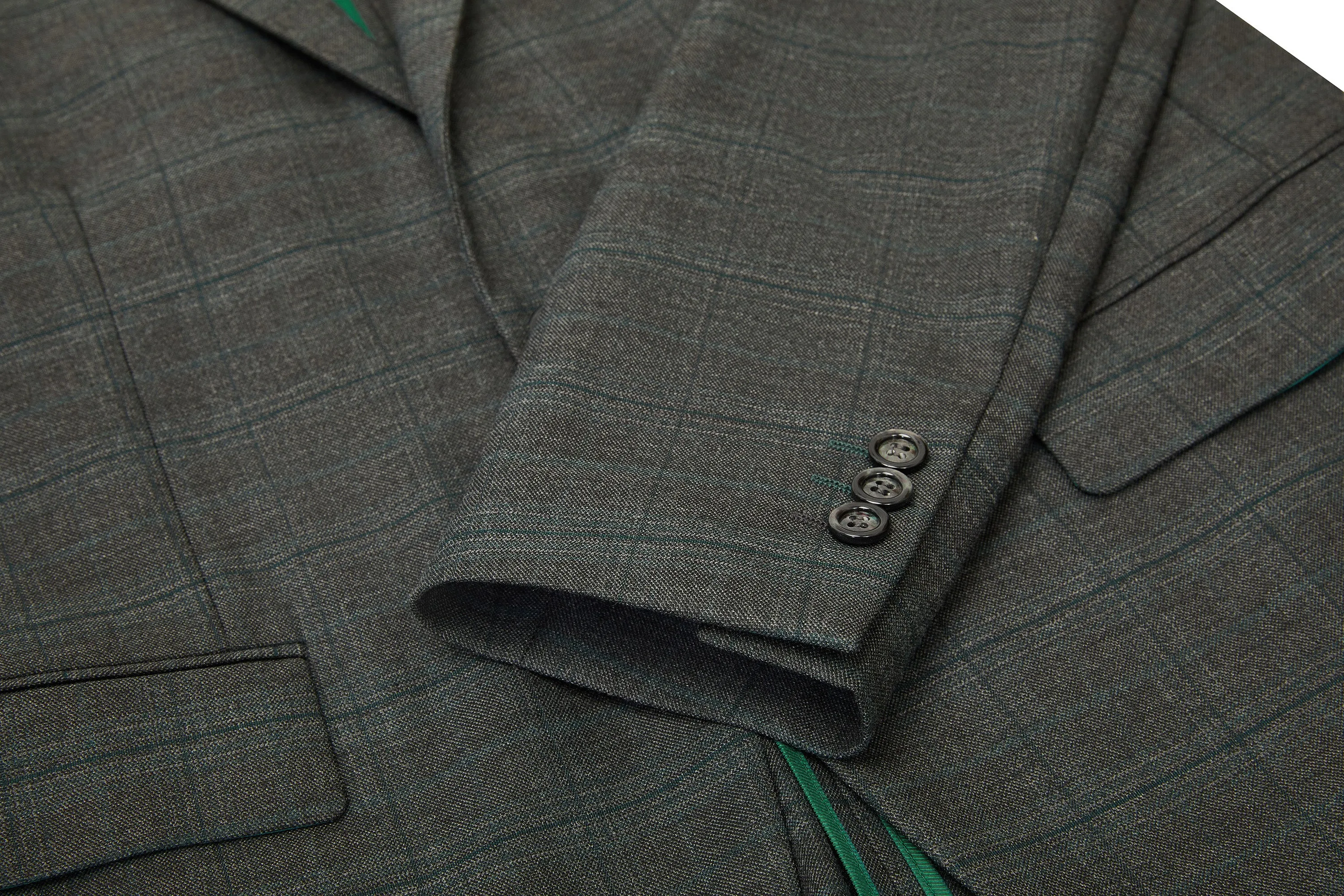 Check Multi Way Stretch Suit