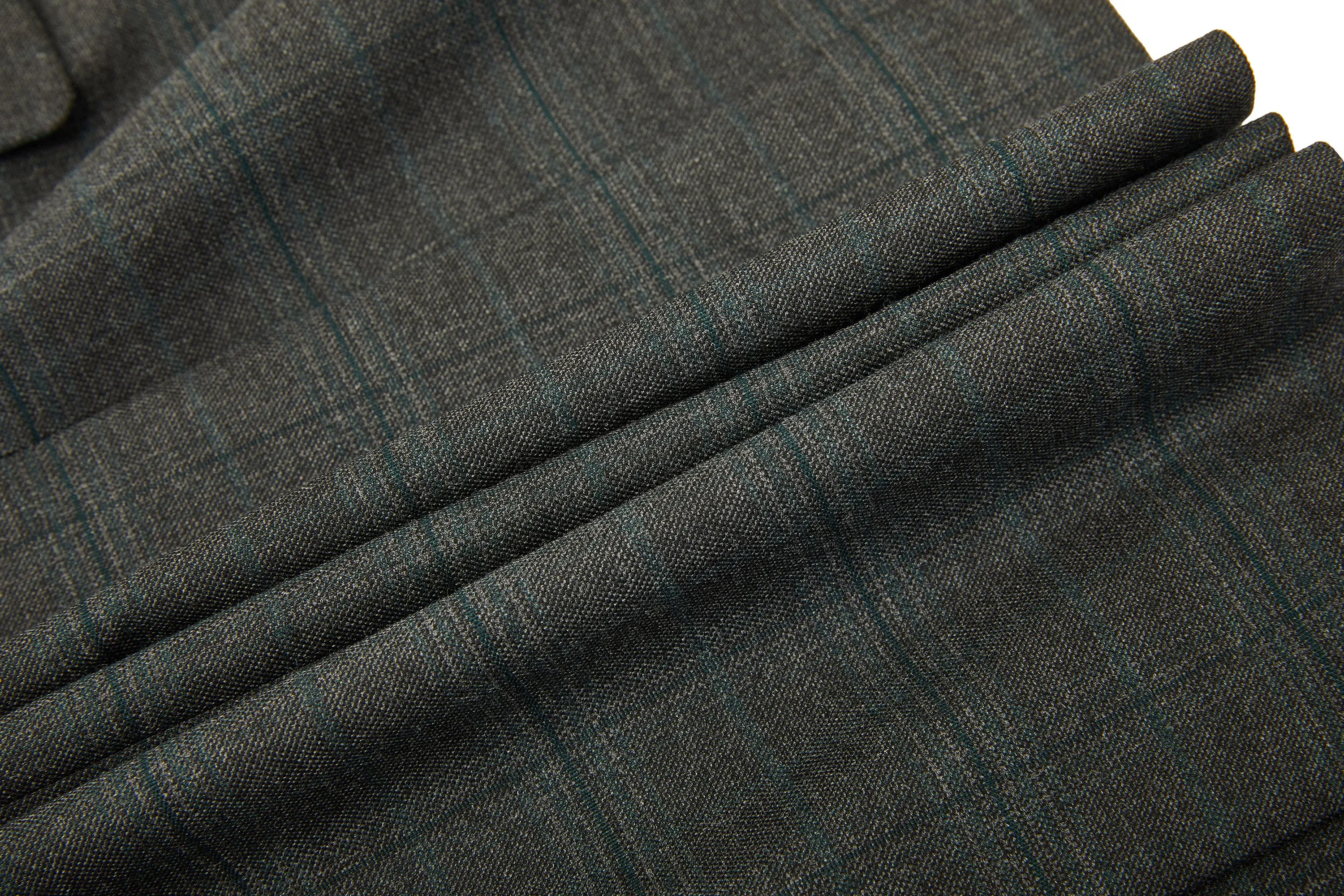 Check Multi Way Stretch Suit