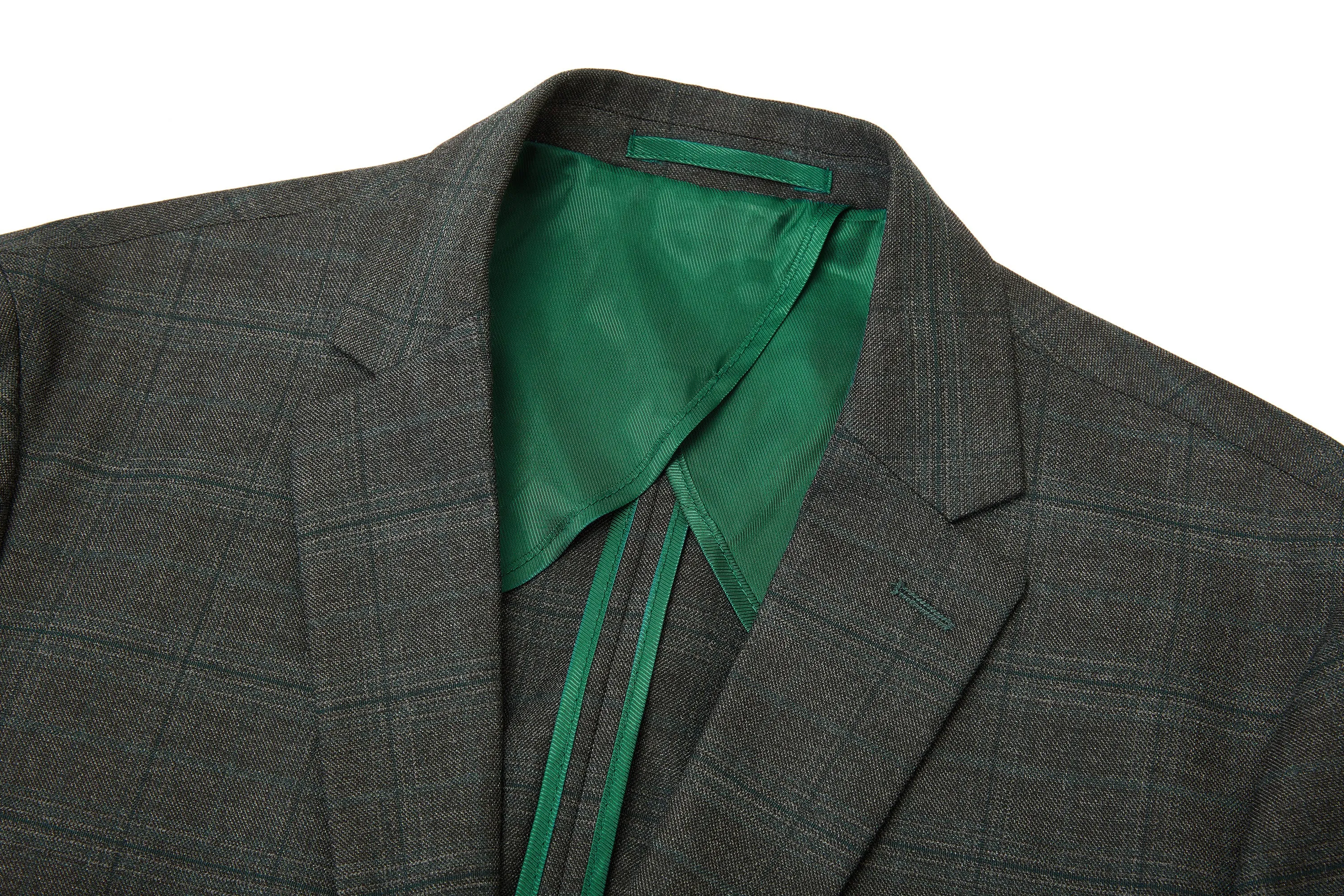 Check Multi Way Stretch Suit