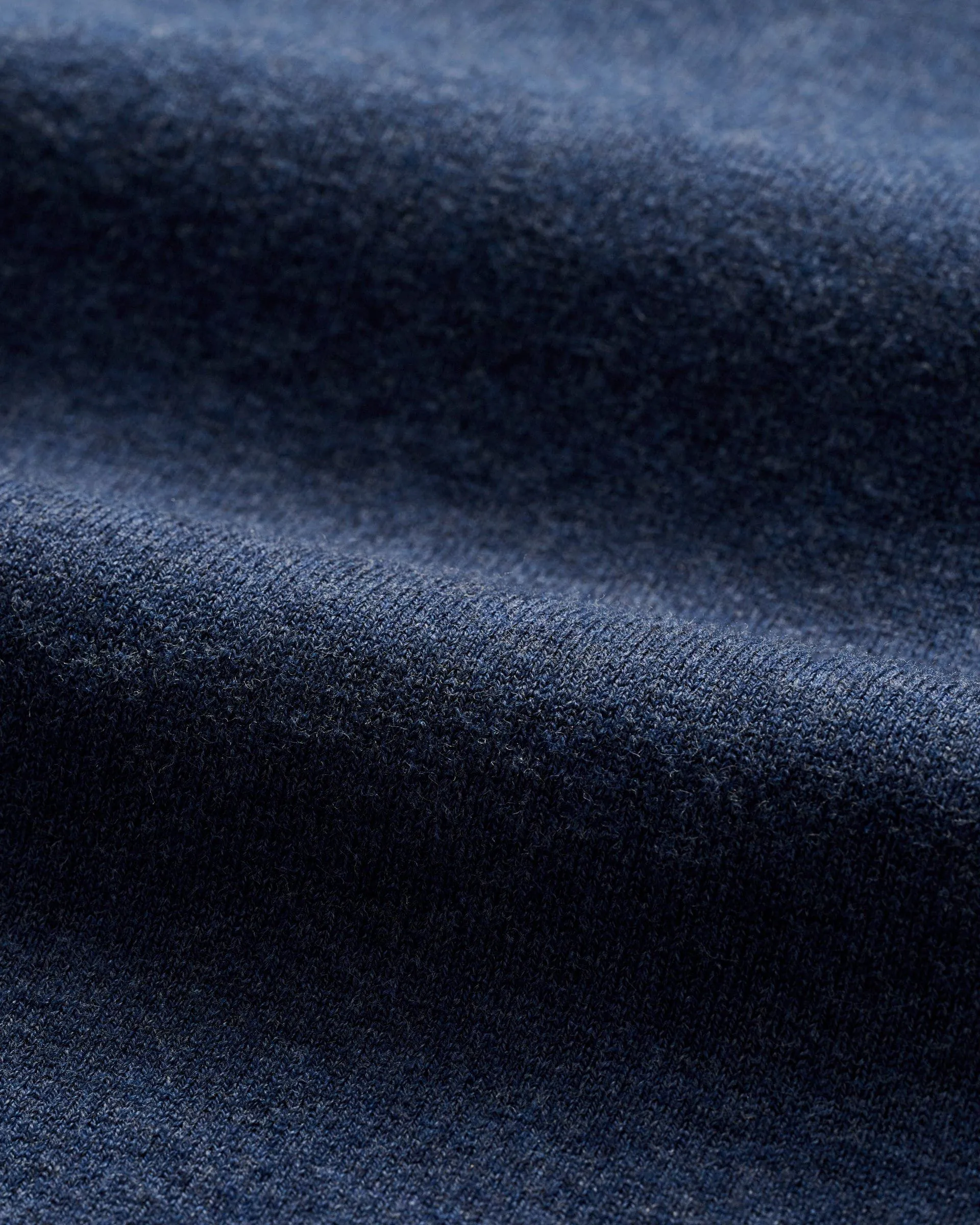 Desmond Plaited Cotton Blend 1/4 Zip Sweater