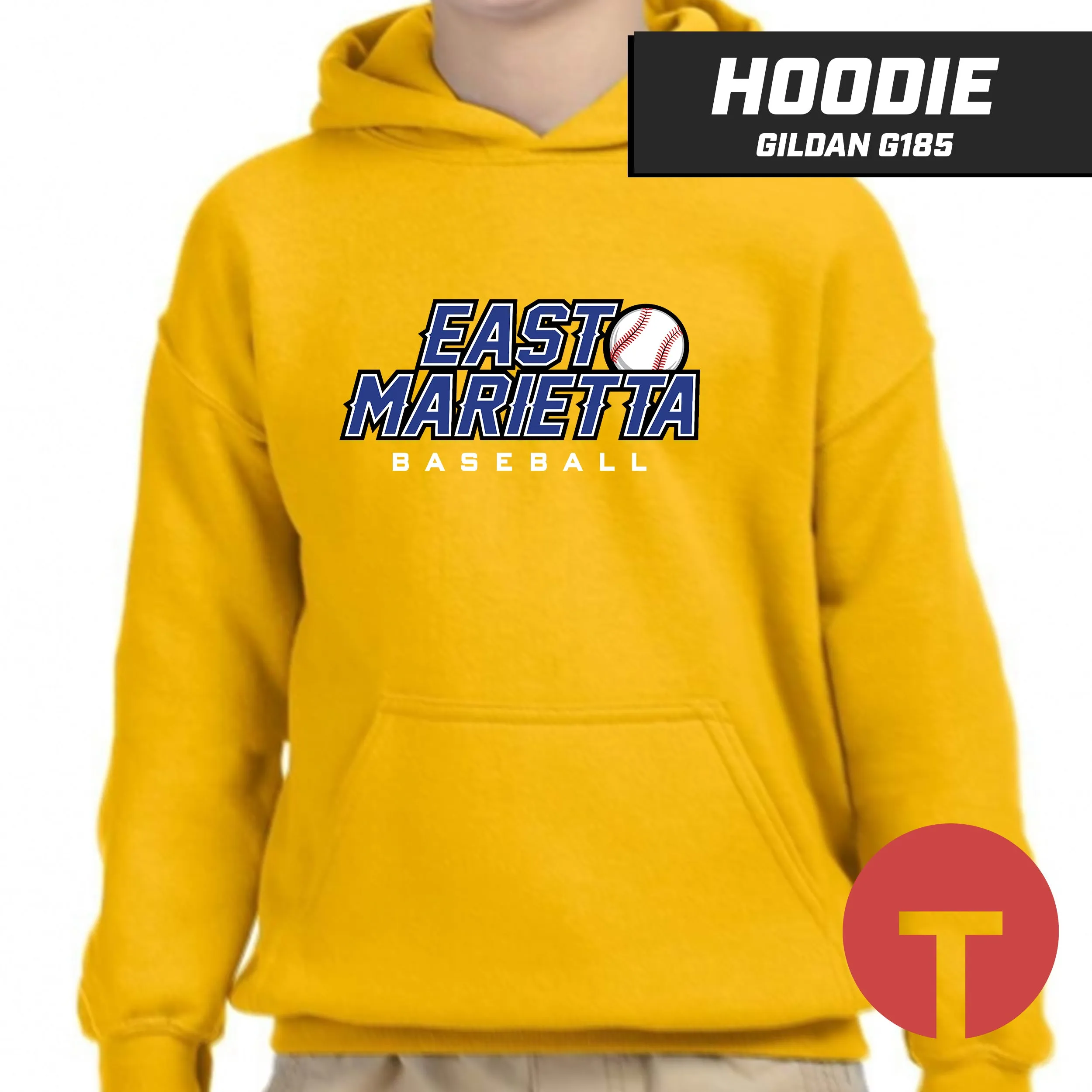 East Marietta Little League - Hoodie Gildan G185