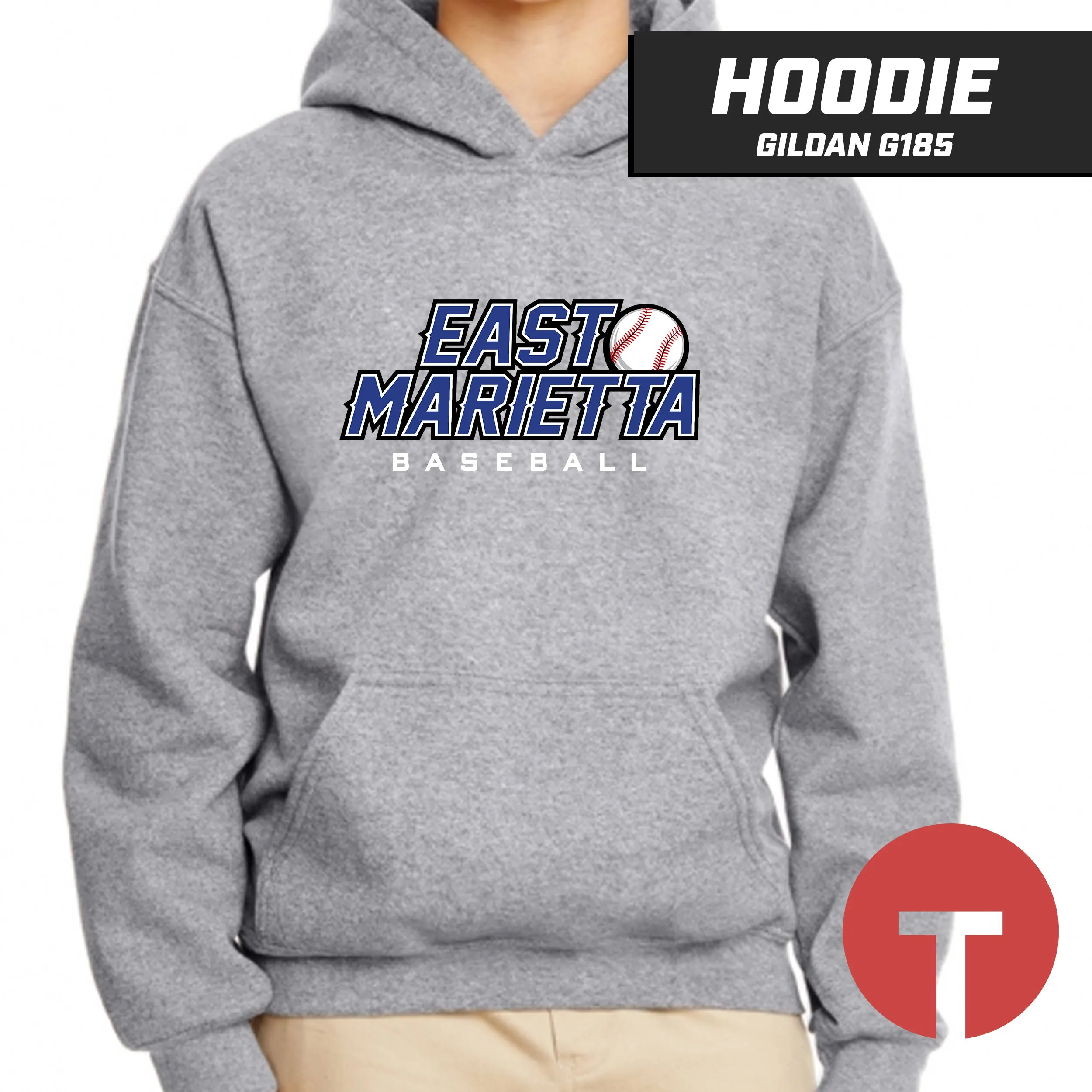 East Marietta Little League - Hoodie Gildan G185