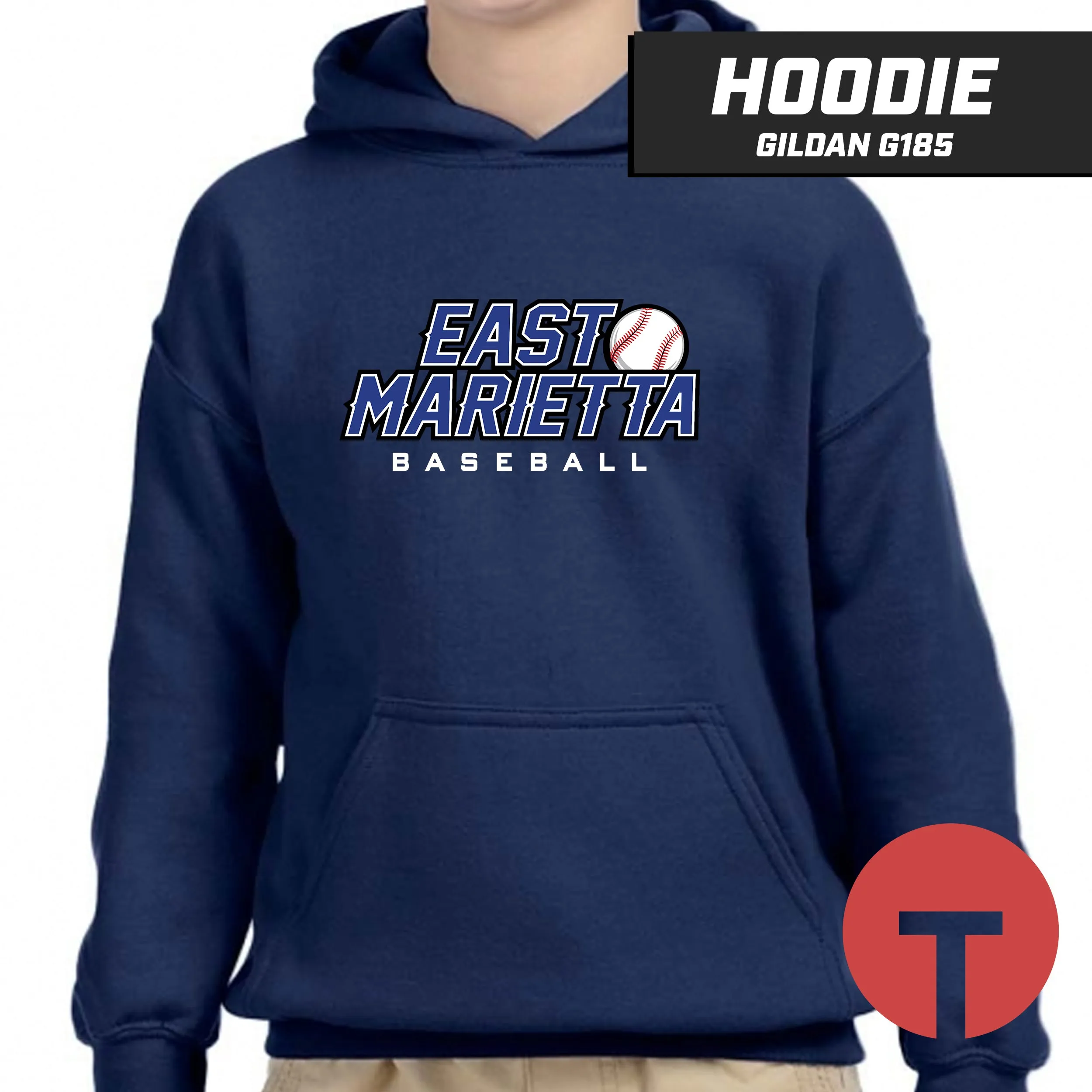 East Marietta Little League - Hoodie Gildan G185