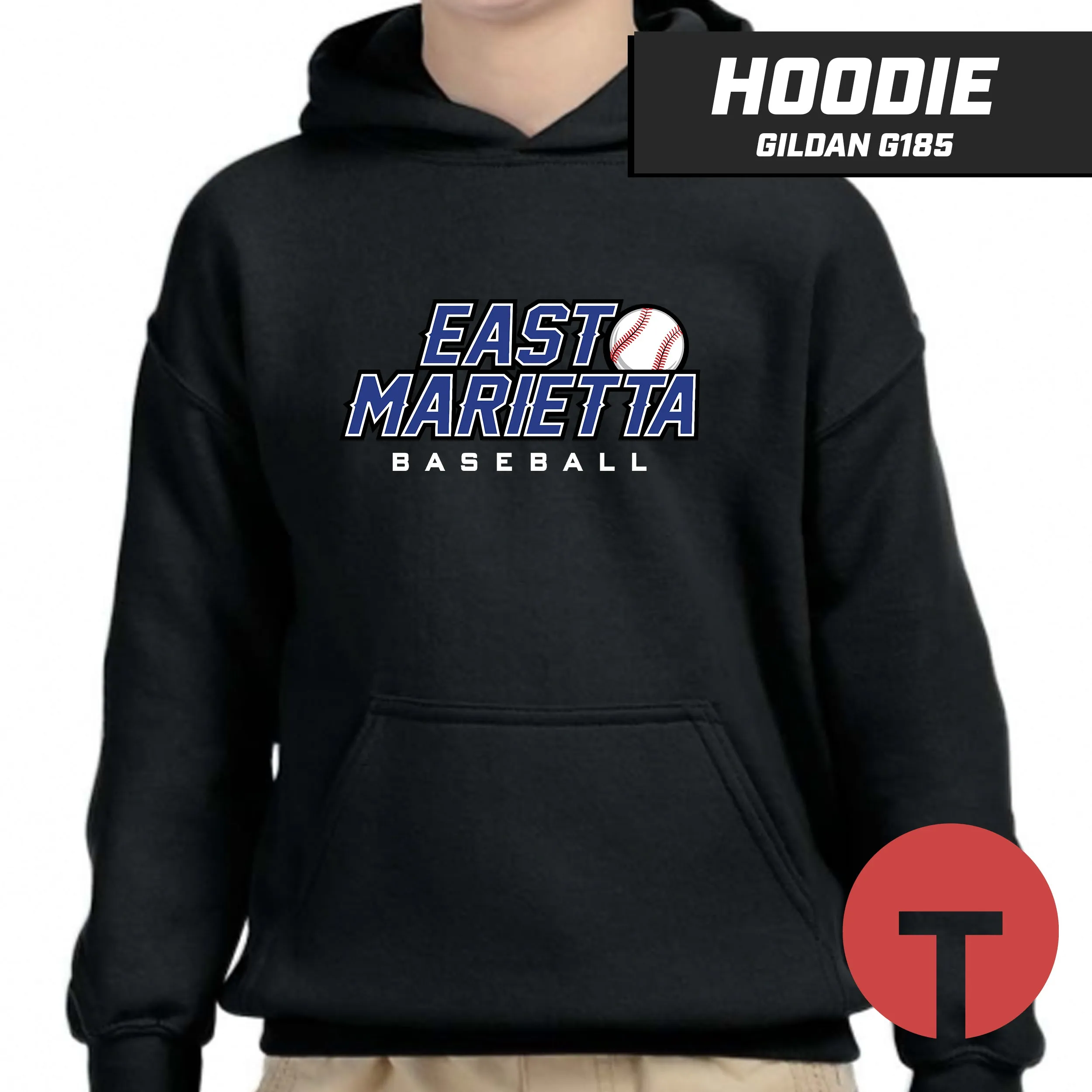 East Marietta Little League - Hoodie Gildan G185