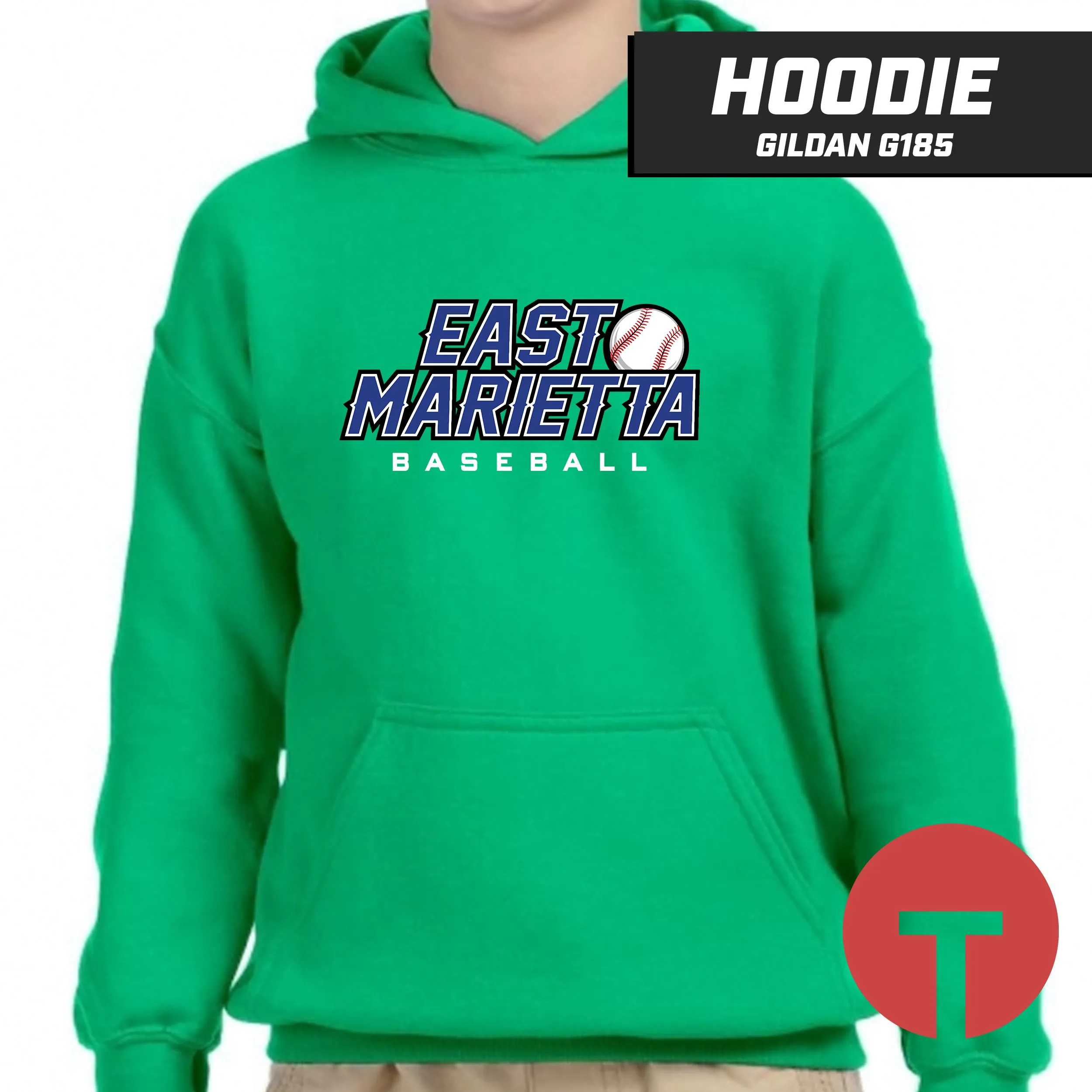 East Marietta Little League - Hoodie Gildan G185