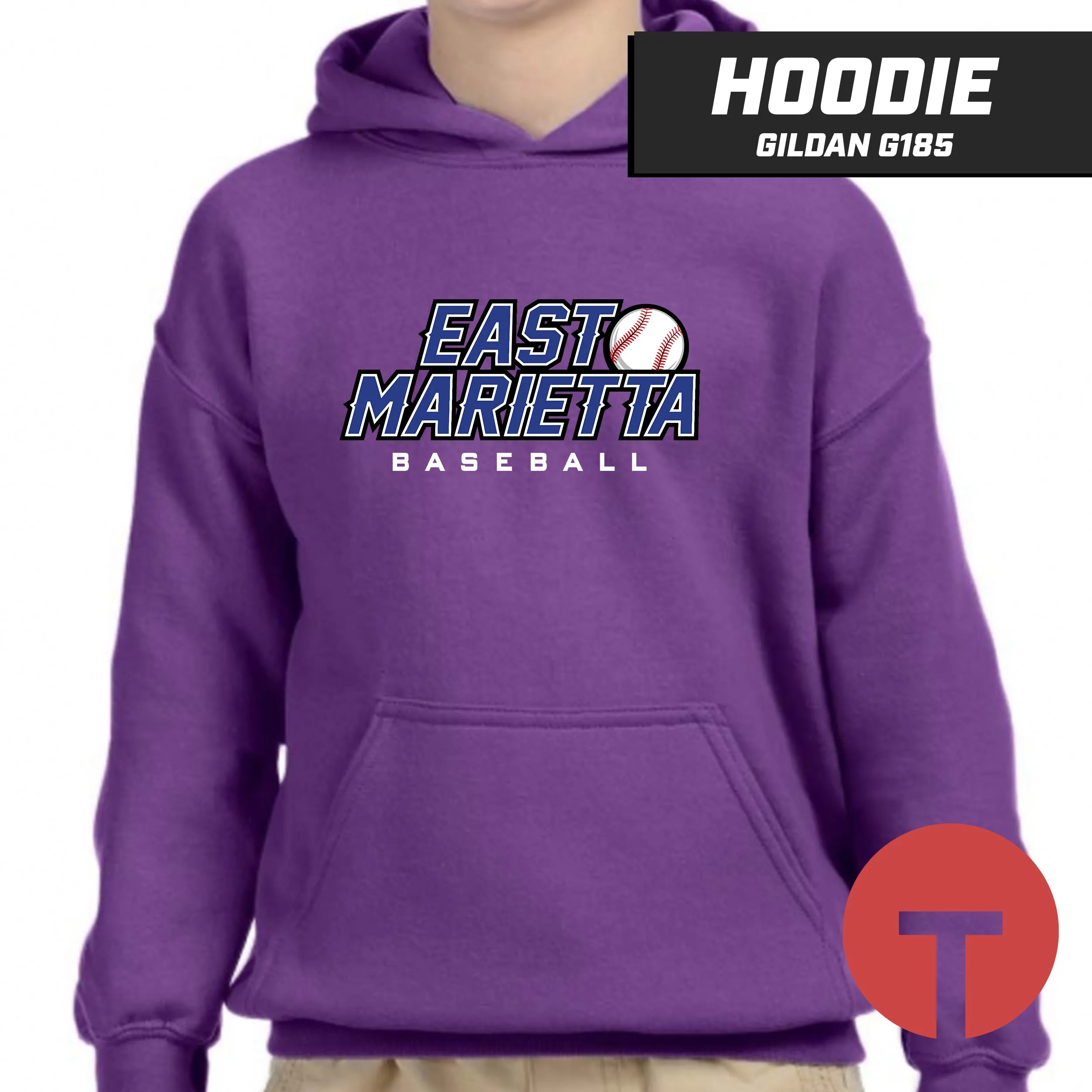 East Marietta Little League - Hoodie Gildan G185