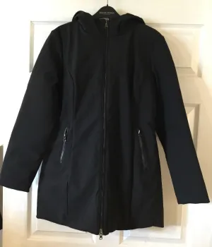 Frank Lyman Reversible Hooded Coat Black 223440U