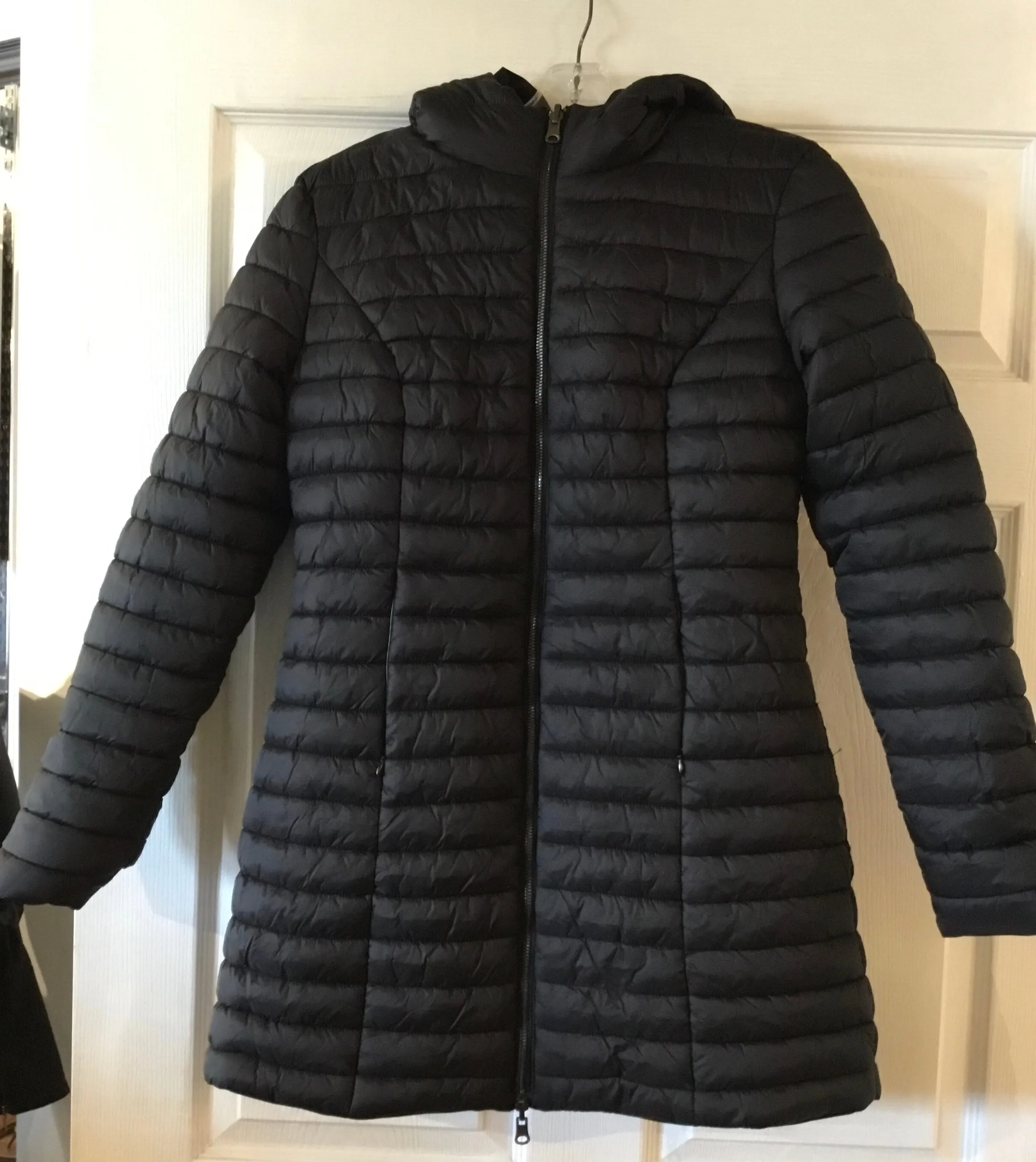 Frank Lyman Reversible Hooded Coat Black 223440U