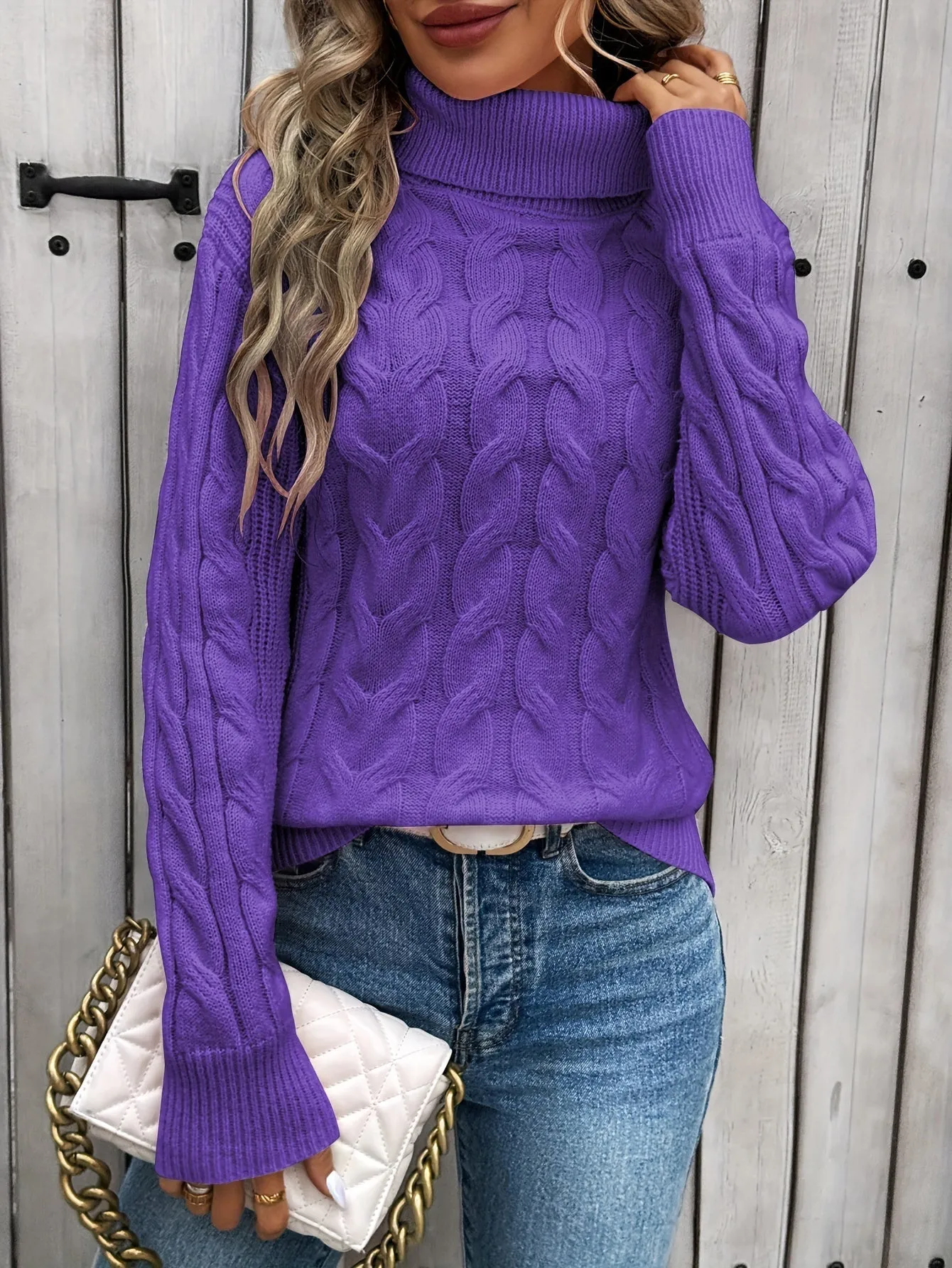 Isabella | Elegant Turtleneck Jumper