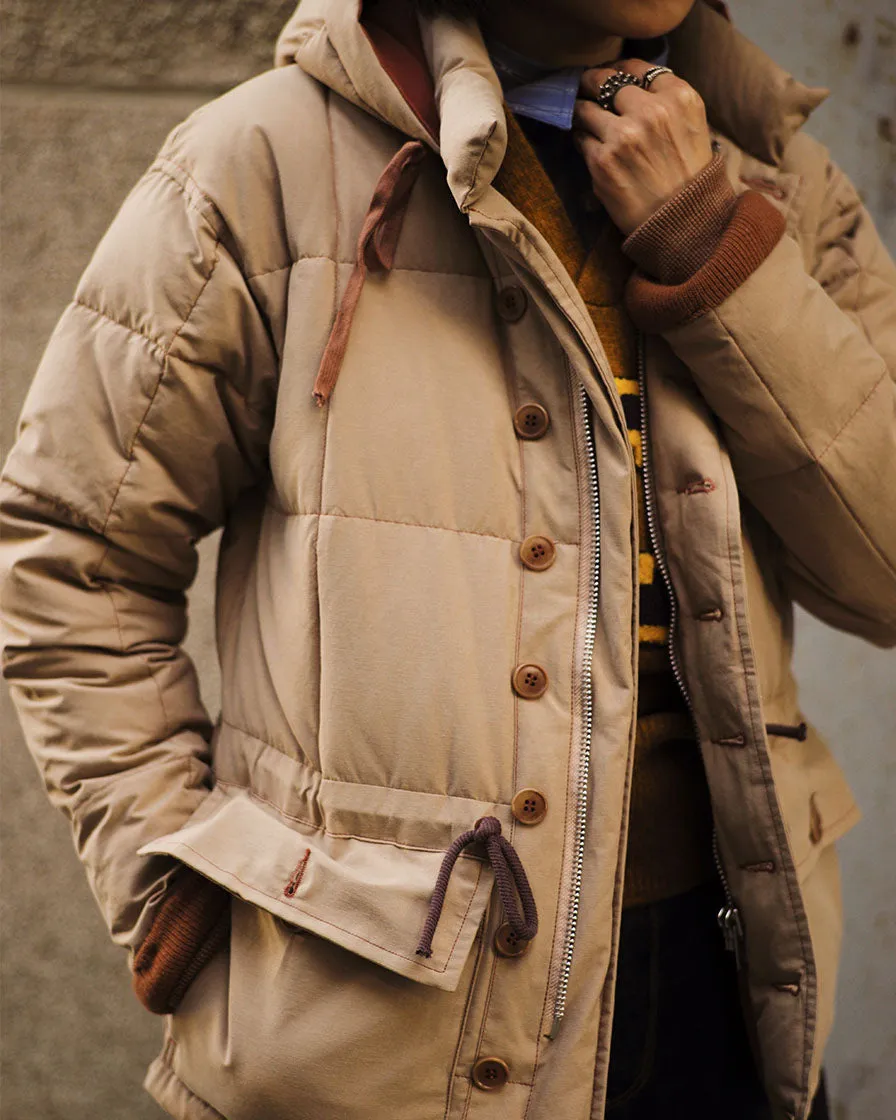 Khaki Karakoram Goose Dawn Parka - Warmth & Style for Winter Adventures
