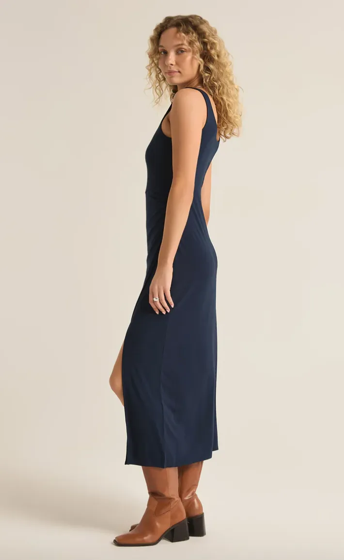 Melbourne Midi Dress | Captain Navy