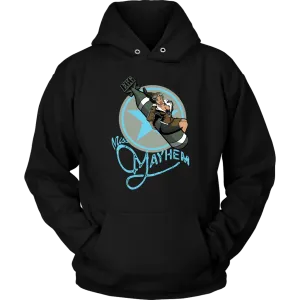 Miss Mayhem Nose Art Unisex Hoodie
