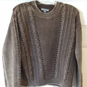 PBJ Cable Pullover Mahogany BL385