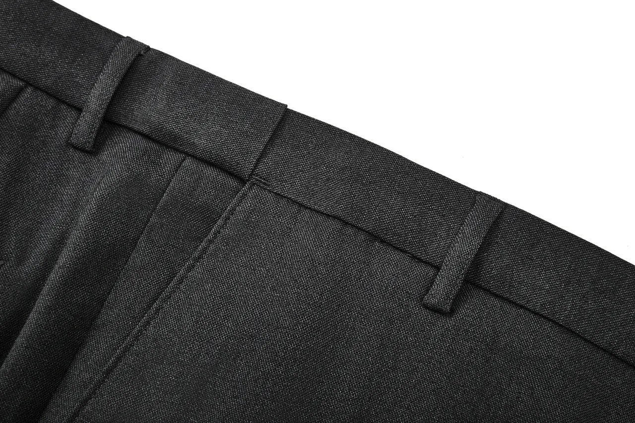 Teflon Finishing Stain Resistant Formal Pants in Elastic Smart Fit