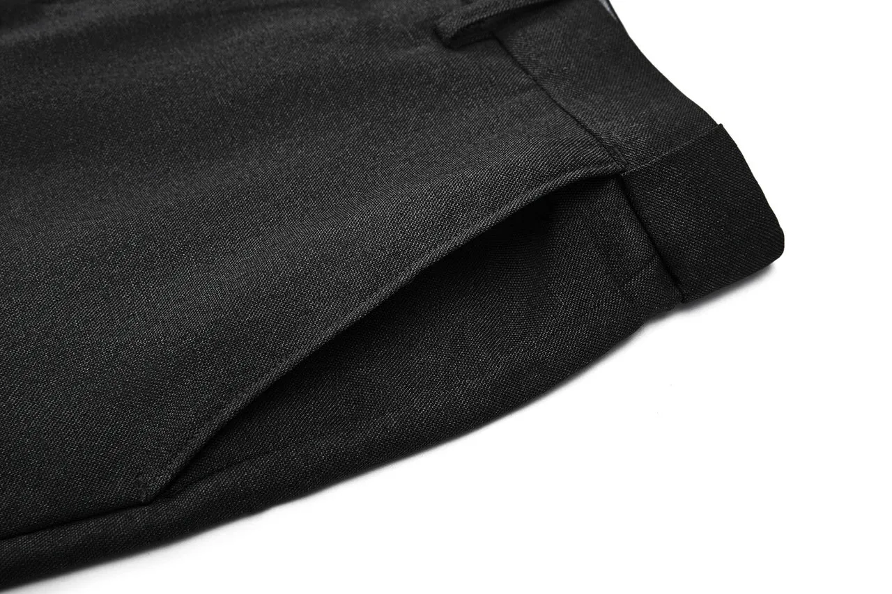 Teflon Finishing Stain Resistant Formal Pants in Elastic Smart Fit