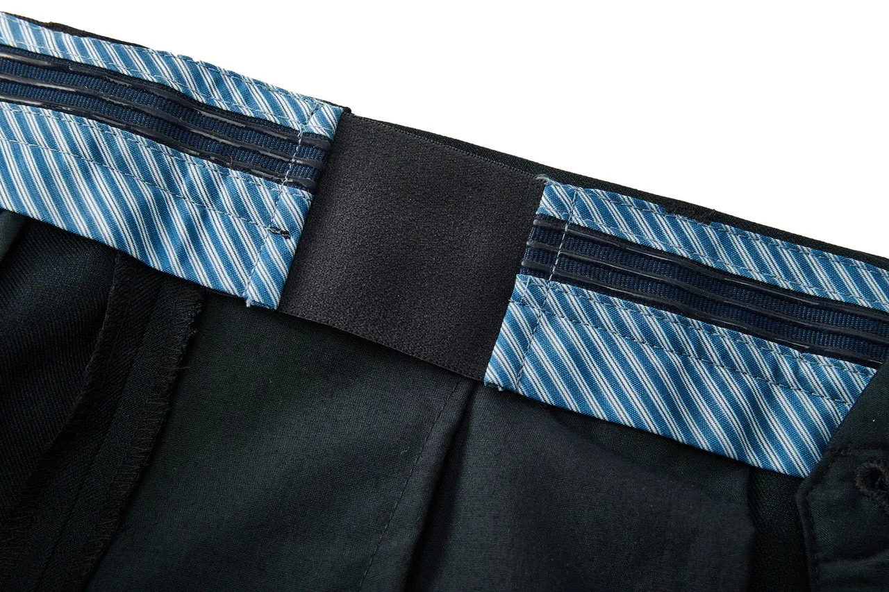 Teflon Finishing Stain Resistant Formal Pants in Elastic Smart Fit