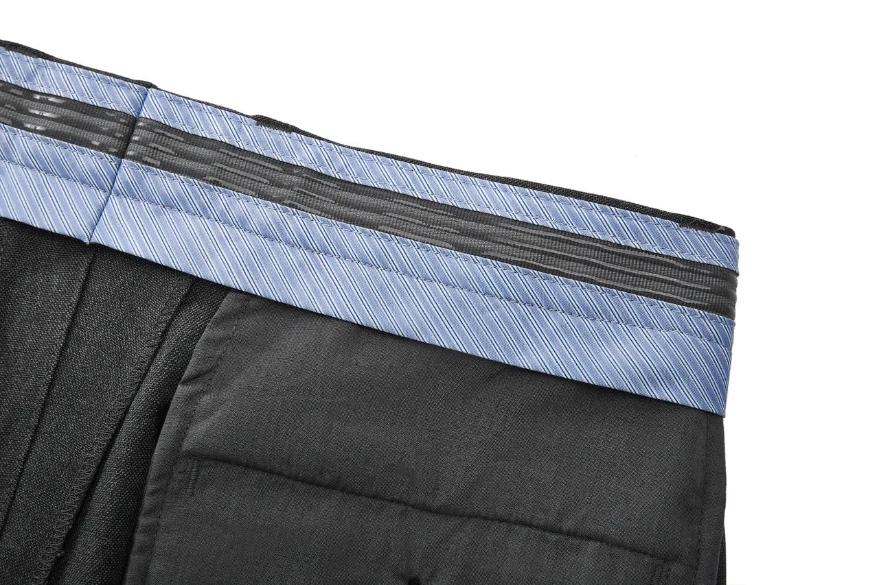 Teflon Finishing Stain Resistant Formal Pants in Elastic Smart Fit