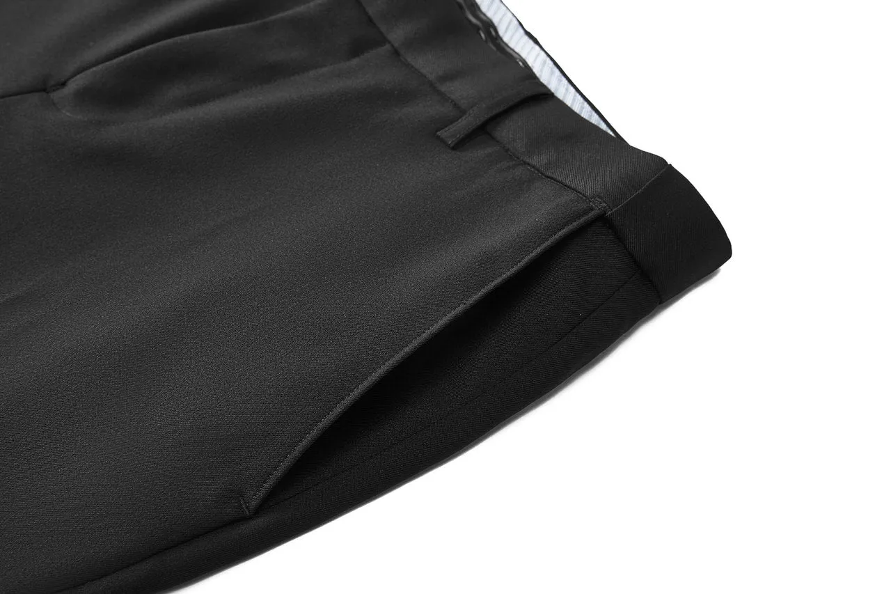 Teflon Finishing Stain Resistant Formal Pants in Elastic Smart Fit