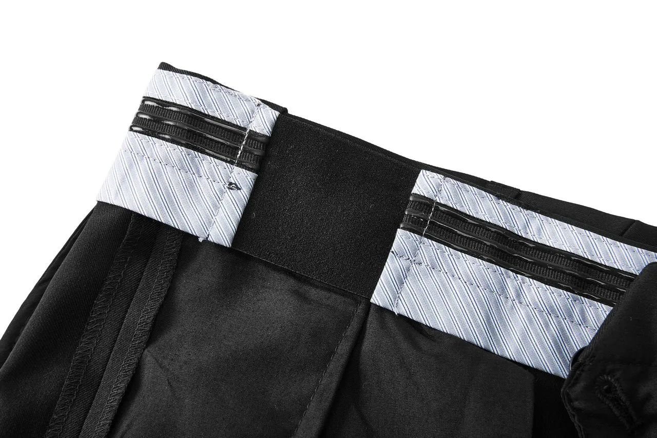 Teflon Finishing Stain Resistant Formal Pants in Elastic Smart Fit