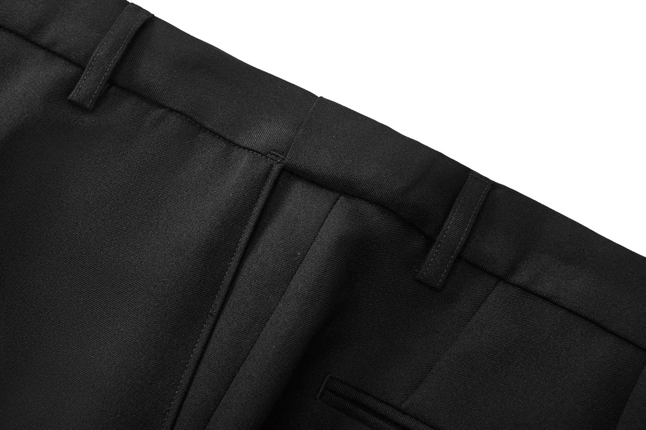 Teflon Finishing Stain Resistant Formal Pants in Elastic Smart Fit