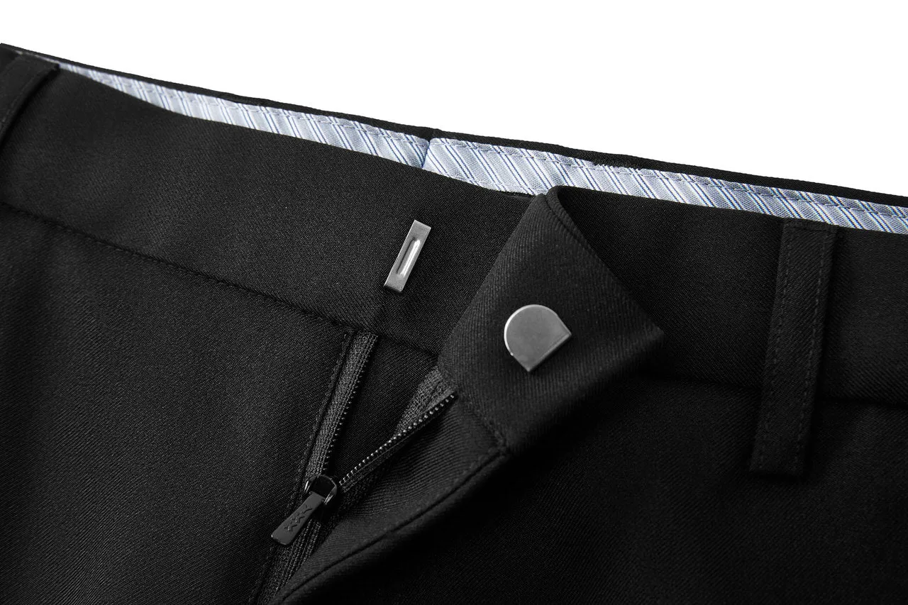 Teflon Finishing Stain Resistant Formal Pants in Elastic Smart Fit