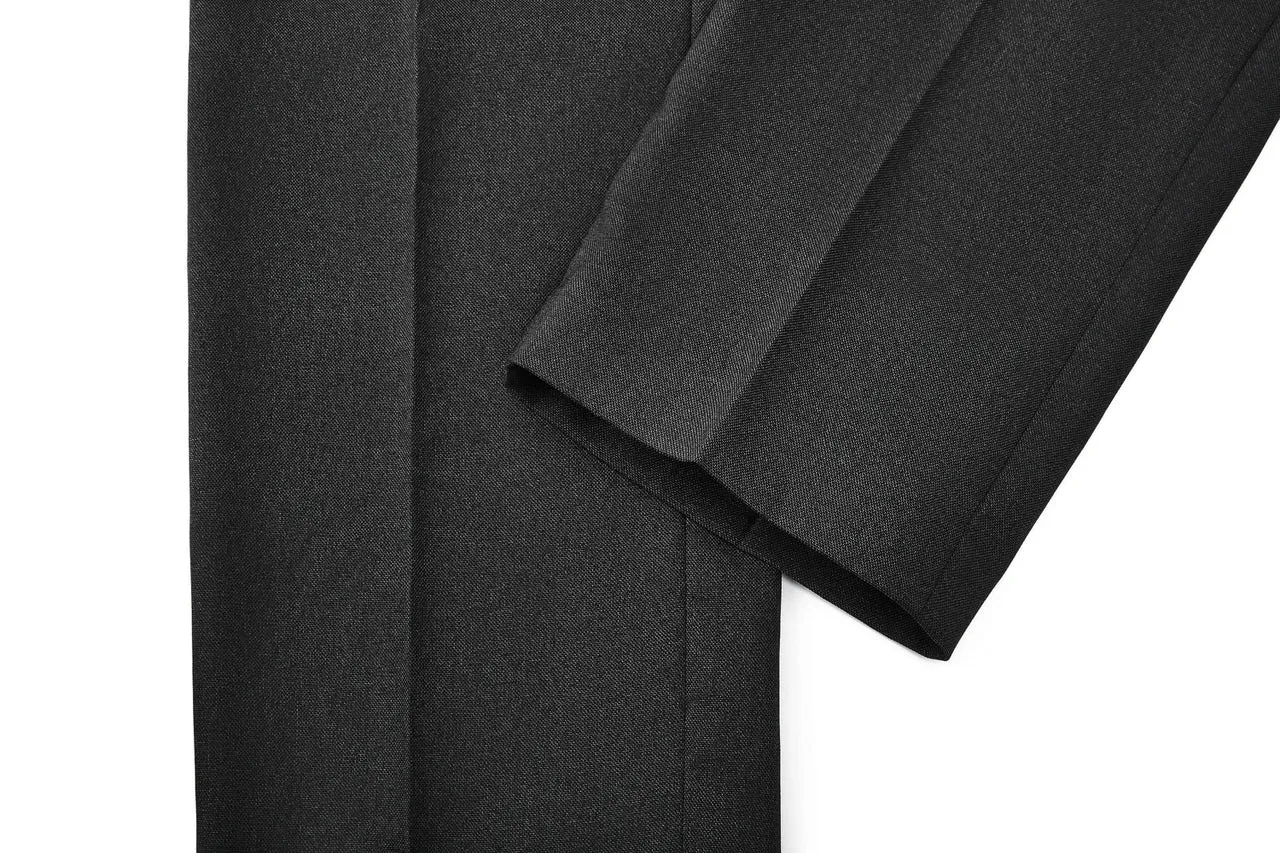 Teflon Finishing Stain Resistant Formal Pants in Elastic Smart Fit
