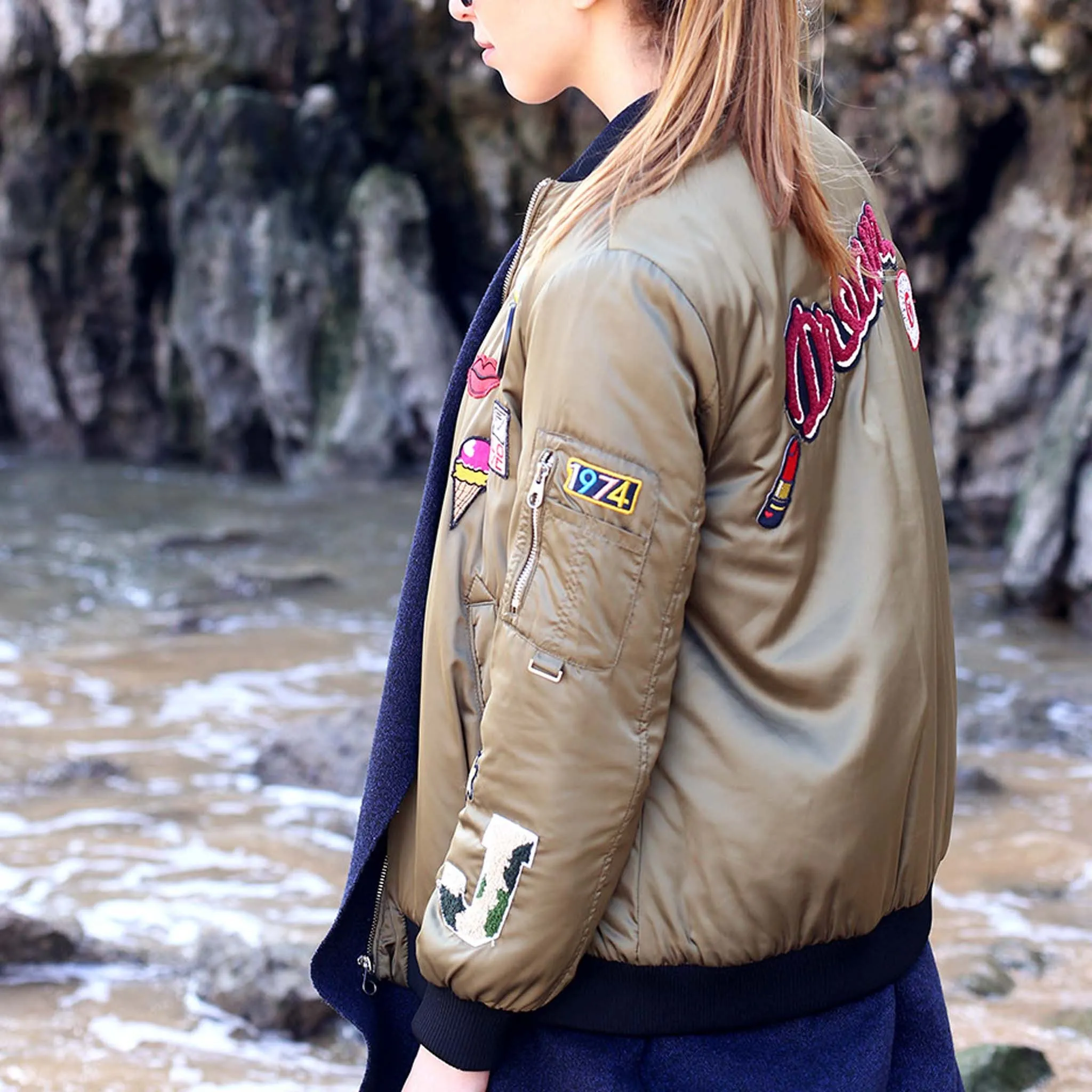 The Patches Bomber Jacket (wholesale)