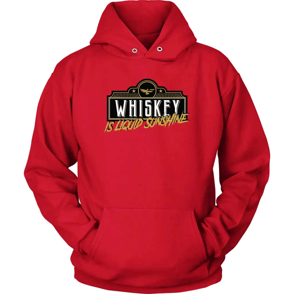 Whiskey Is Liquid Sunshine Unisex Hoodie